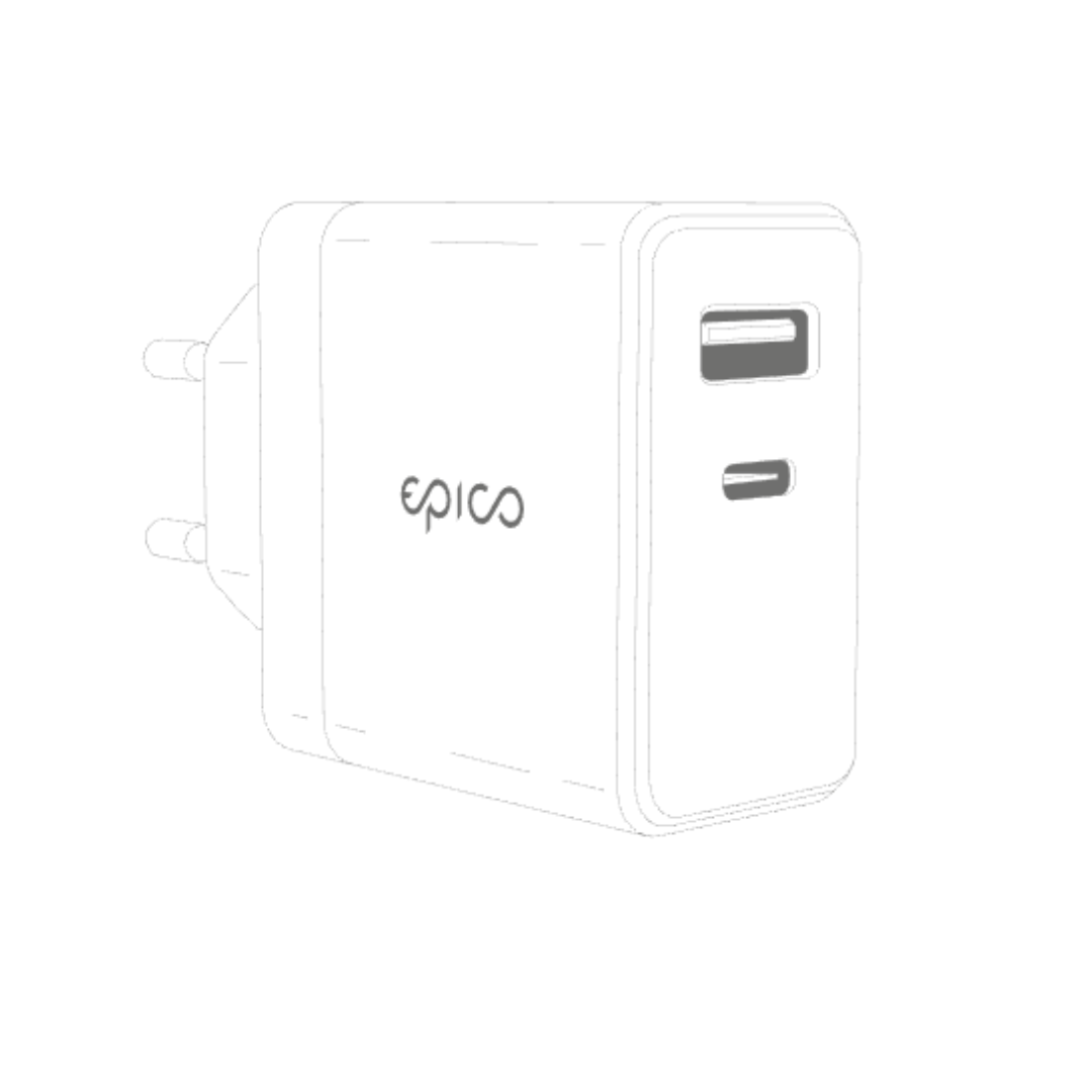 EPICO 65W nabíjačka GAN CHARGER