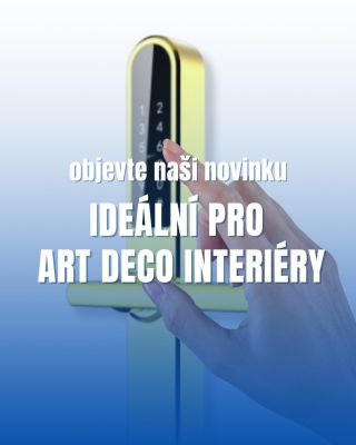 Vraťte se do éry elegance s naší zlatou NOVINKOU! Její design je inspirován stylem art deco, čímž dodá vašemu interiéru...