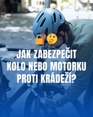 POV: Vyjdete z kavárny – a kolo či motorka nikde.🚴‍♂️ 🏍️ To nechce nikdo z nás zažit. Zabraňte tomu ještě dřív, než se to...
