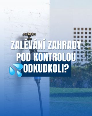 Už žádné starosti se záleváním zahrady, když jste na dovolené 🌴 🔹 Plánujte zalévání i mlžení (čas, trvání, frekvence)...