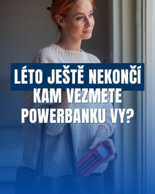 Powerbanka - parťák, který Vám dodá energii kdekoliv. 📱⚡Ať už jste na festivalu, v horách, u moře… prostě všude, kde by...